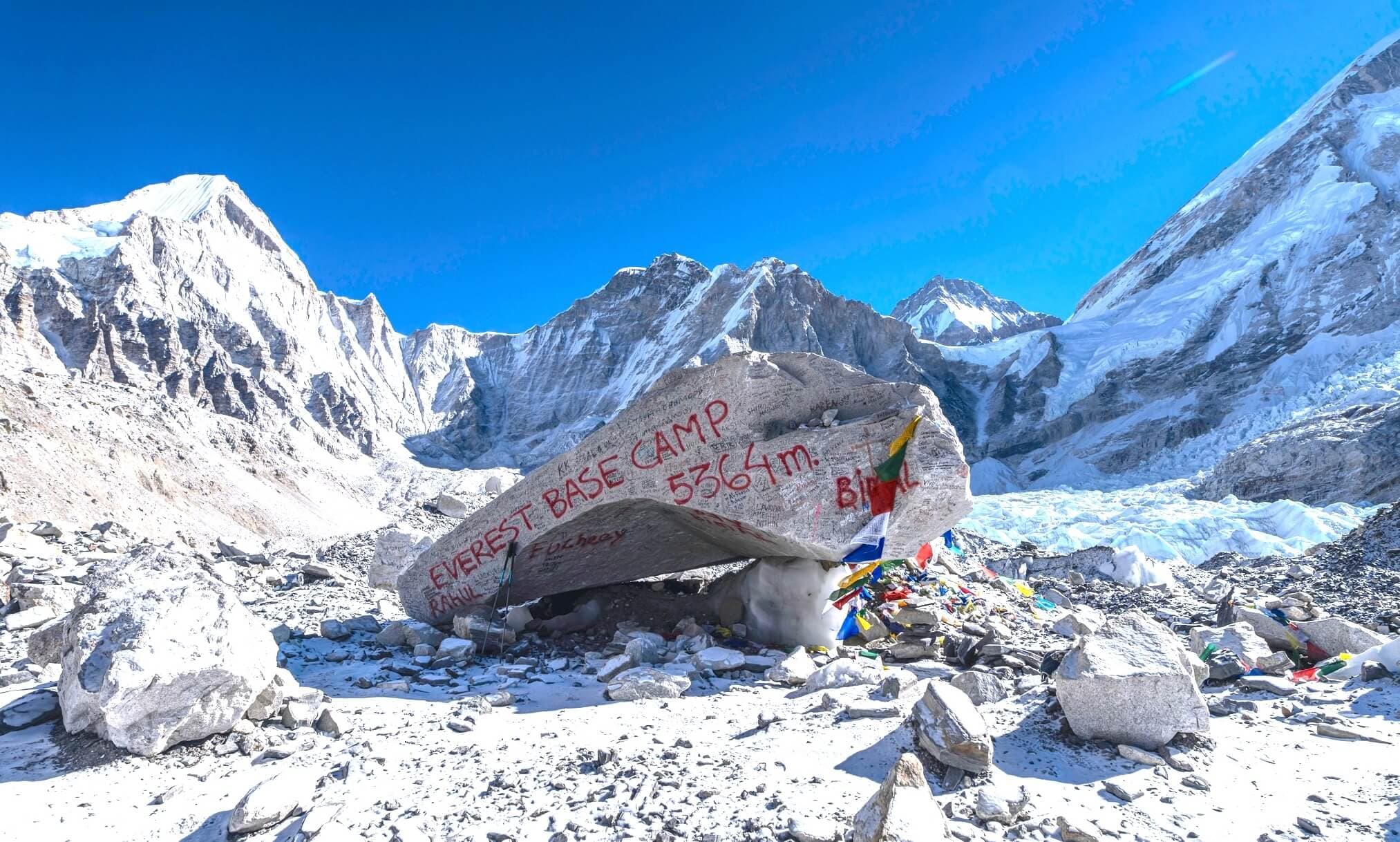 Everest Base Camp View 4